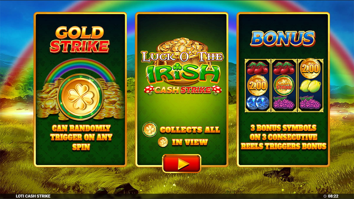  Luck O’ The Irish Cash Strike