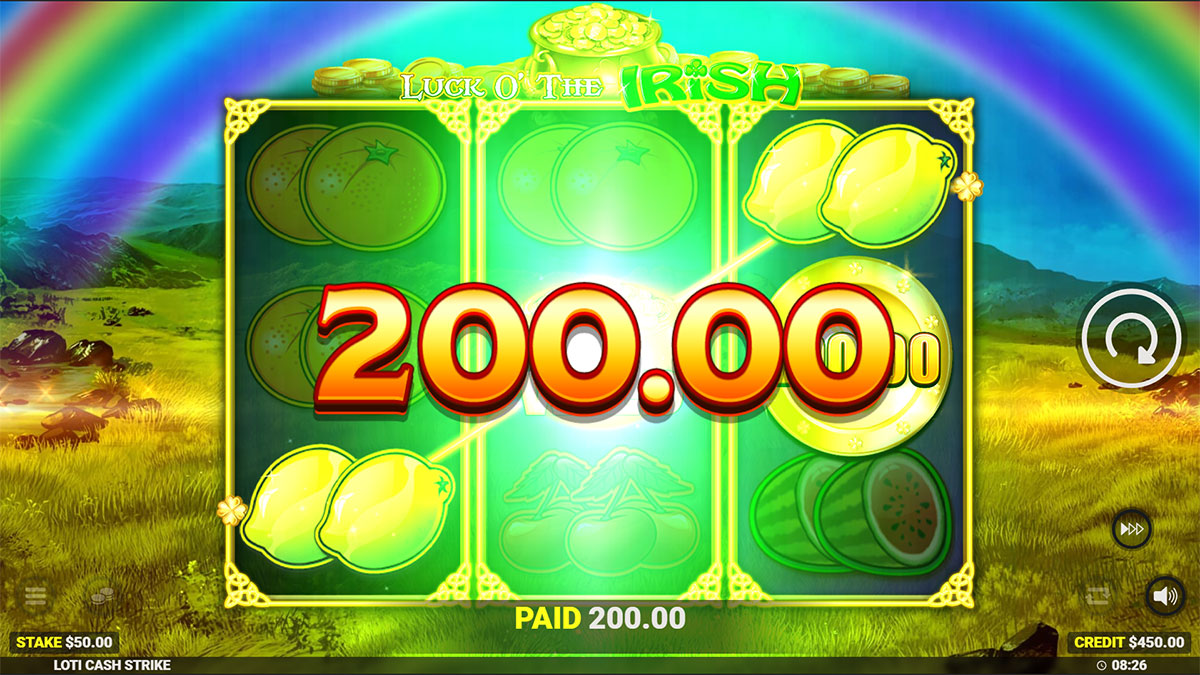  Luck O’ The Irish Cash Strike