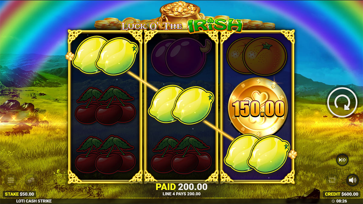  Luck O’ The Irish Cash Strike