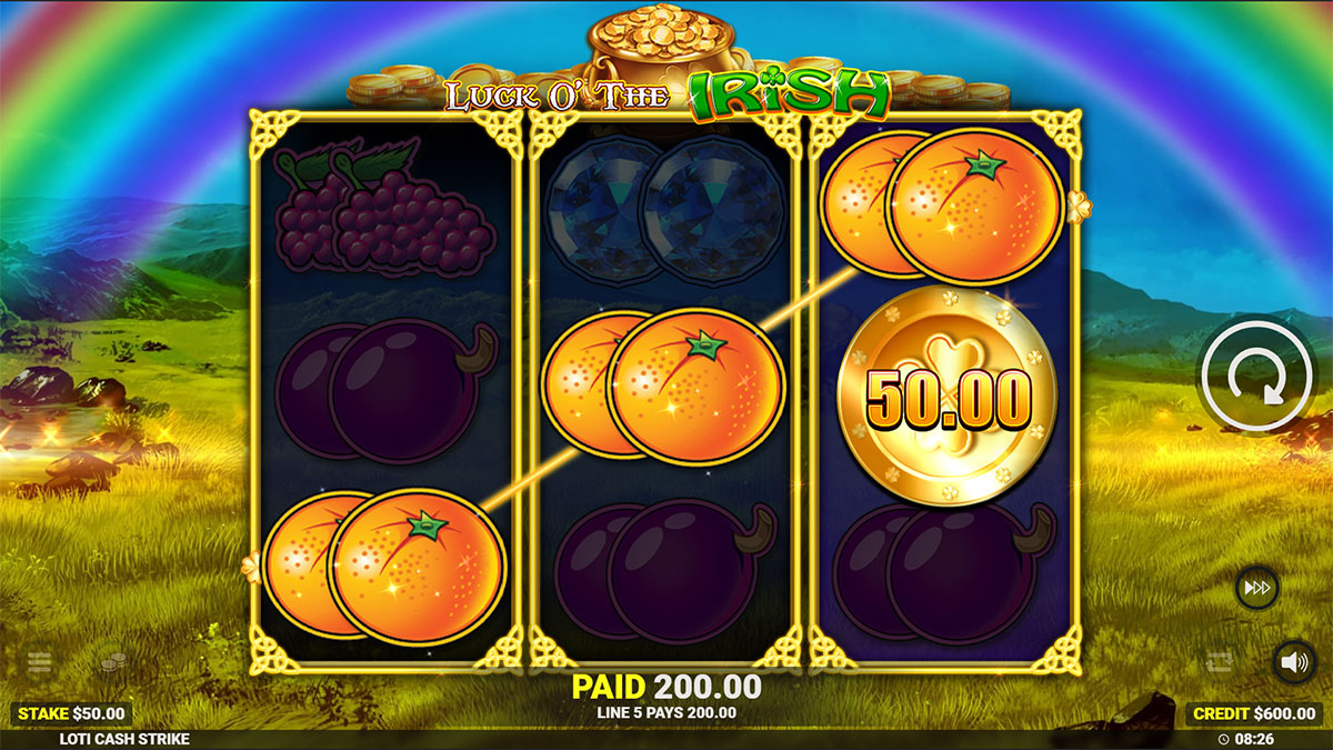  Luck O’ The Irish Cash Strike